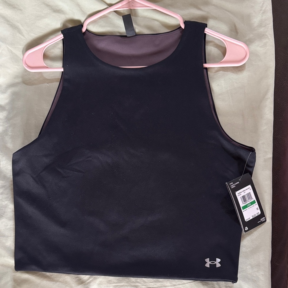 Under Armour Women's Black Crop Top